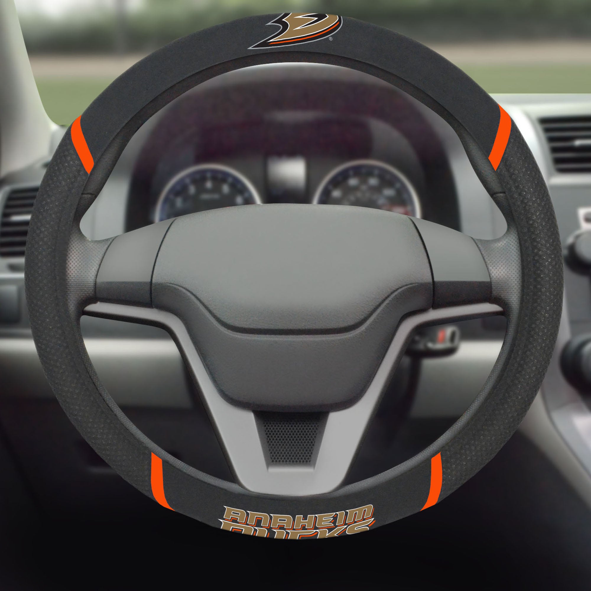 Anaheim Ducks Steering Wheel Cover 15