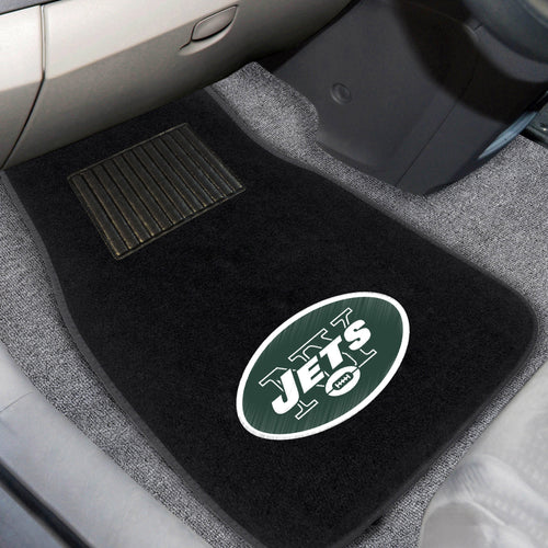 New York Jets 2-pc Embroidered Car Mat Set 17