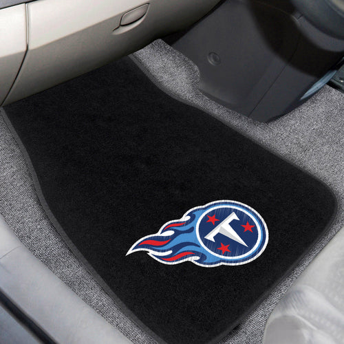 Tennessee Titans 2-pc Embroidered Car Mat Set 17