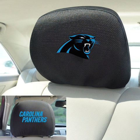 NFL - Carolina Panthers  Set of 2 Head Rest Covers 10