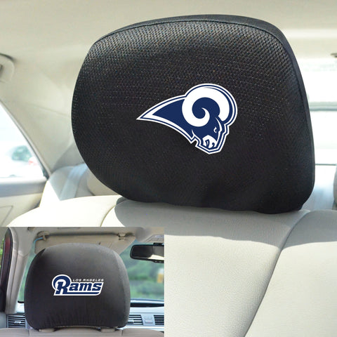 NFL - Los Angeles Rams  Set of 2 Head Rest Covers 10