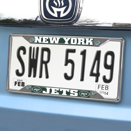 NFL - New York Jets License Plate  Frame - Team Auto Mats