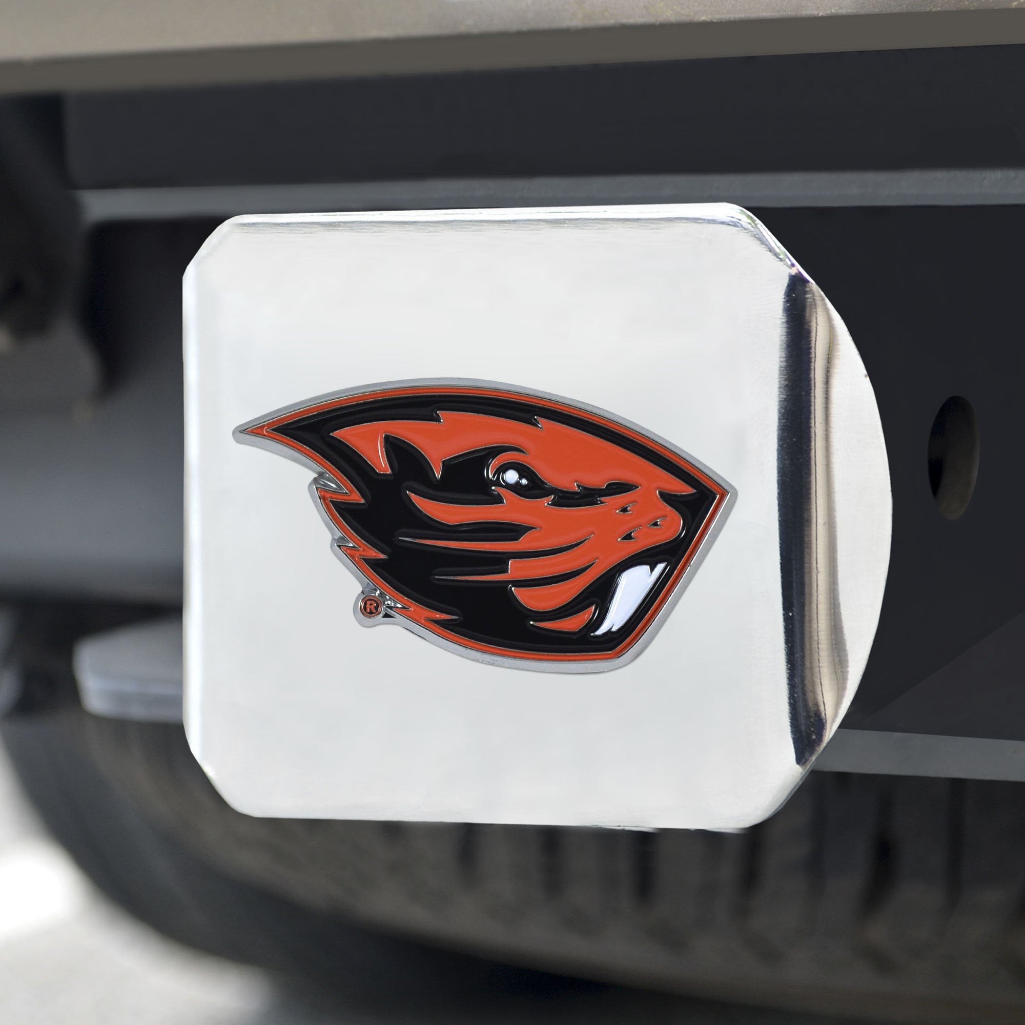 Oregon State Beavers Color Hitch Cover 3.4