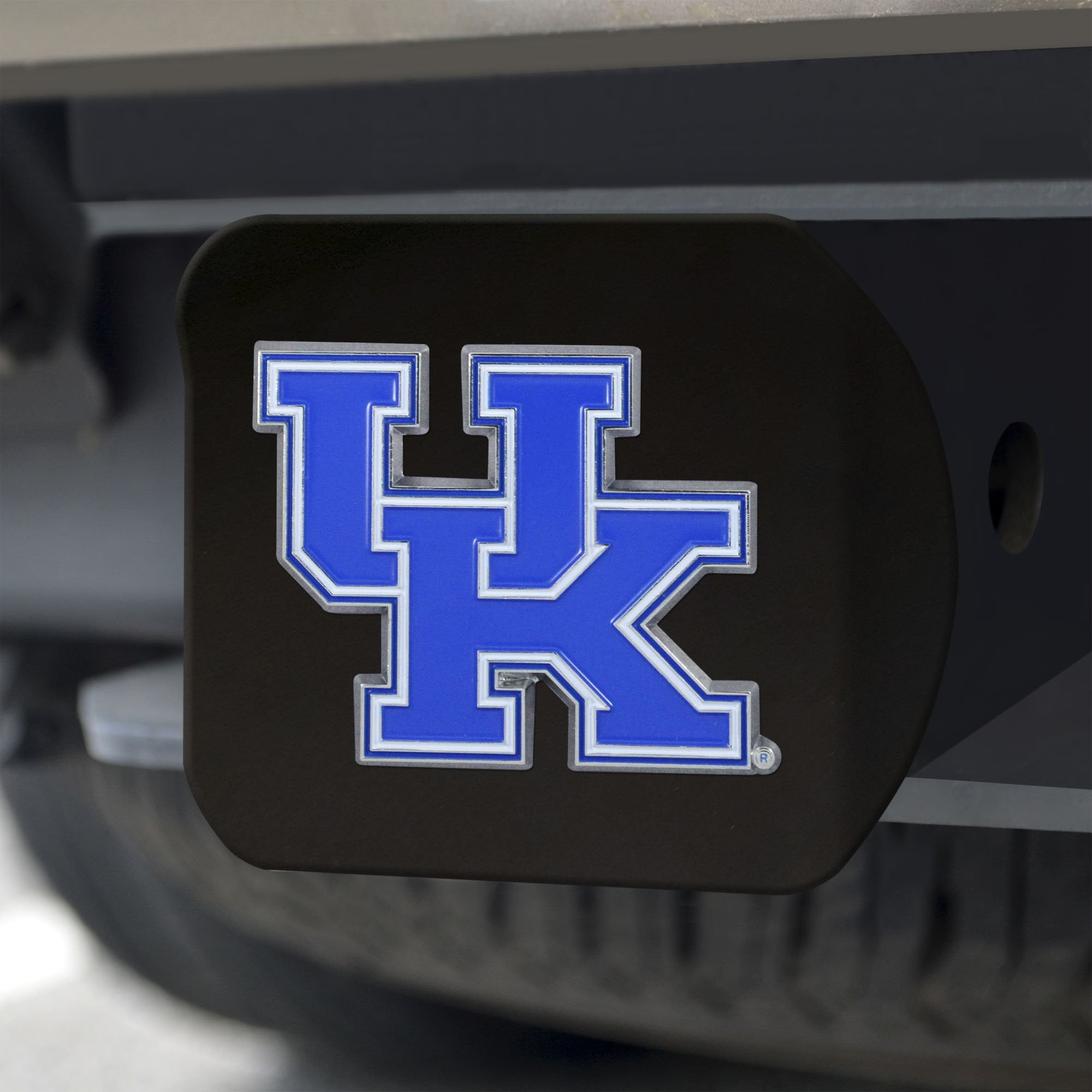 Kentucky Wildcats Color Hitch Cover - Black 3.4