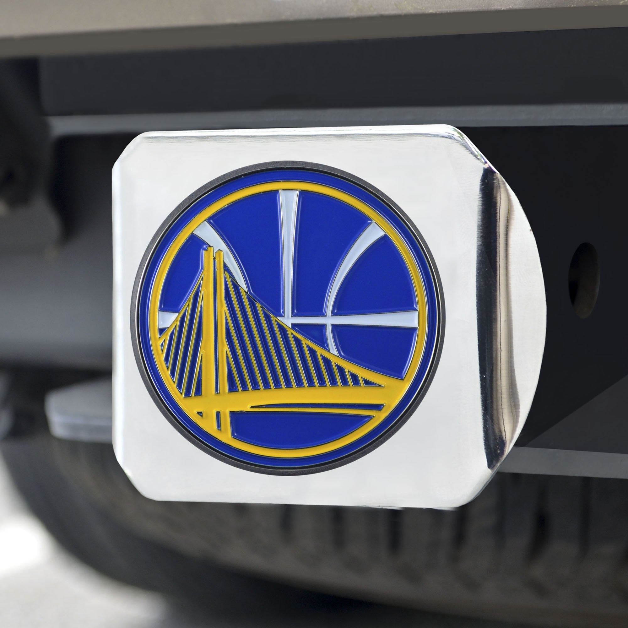 Golden State Warriors Color Hitch Cover 3.4