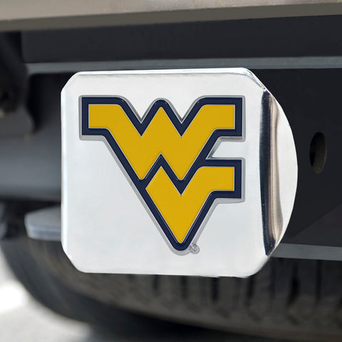 West Virginia Moutaineers Color Hitch Cover 3.4