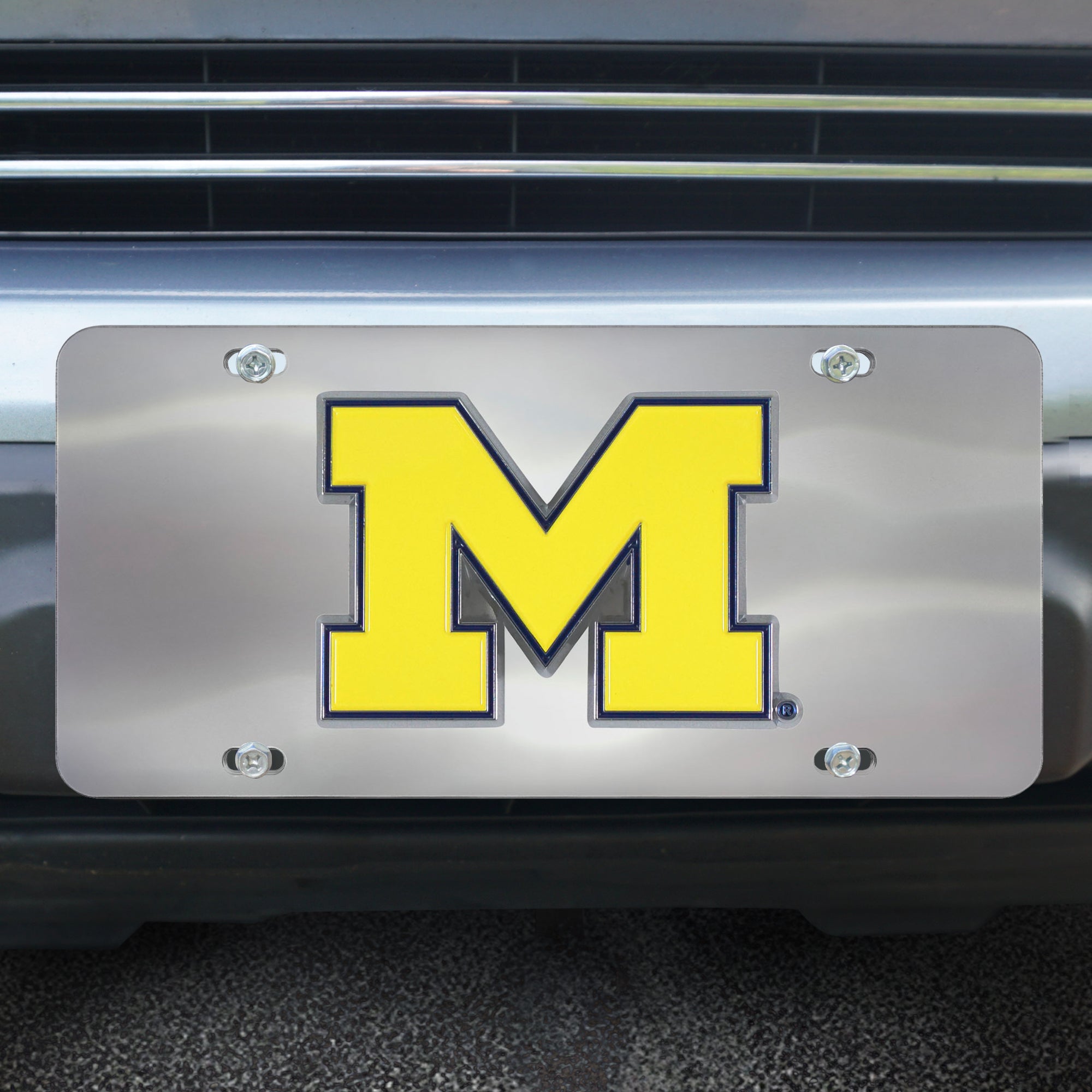 University of Michigan Diecast License Plate 12