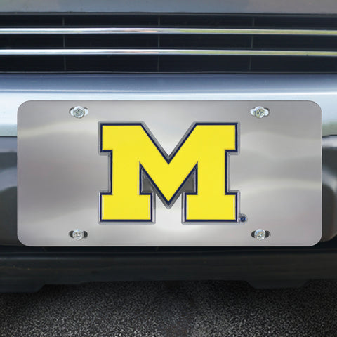 University of Michigan Diecast License Plate 12