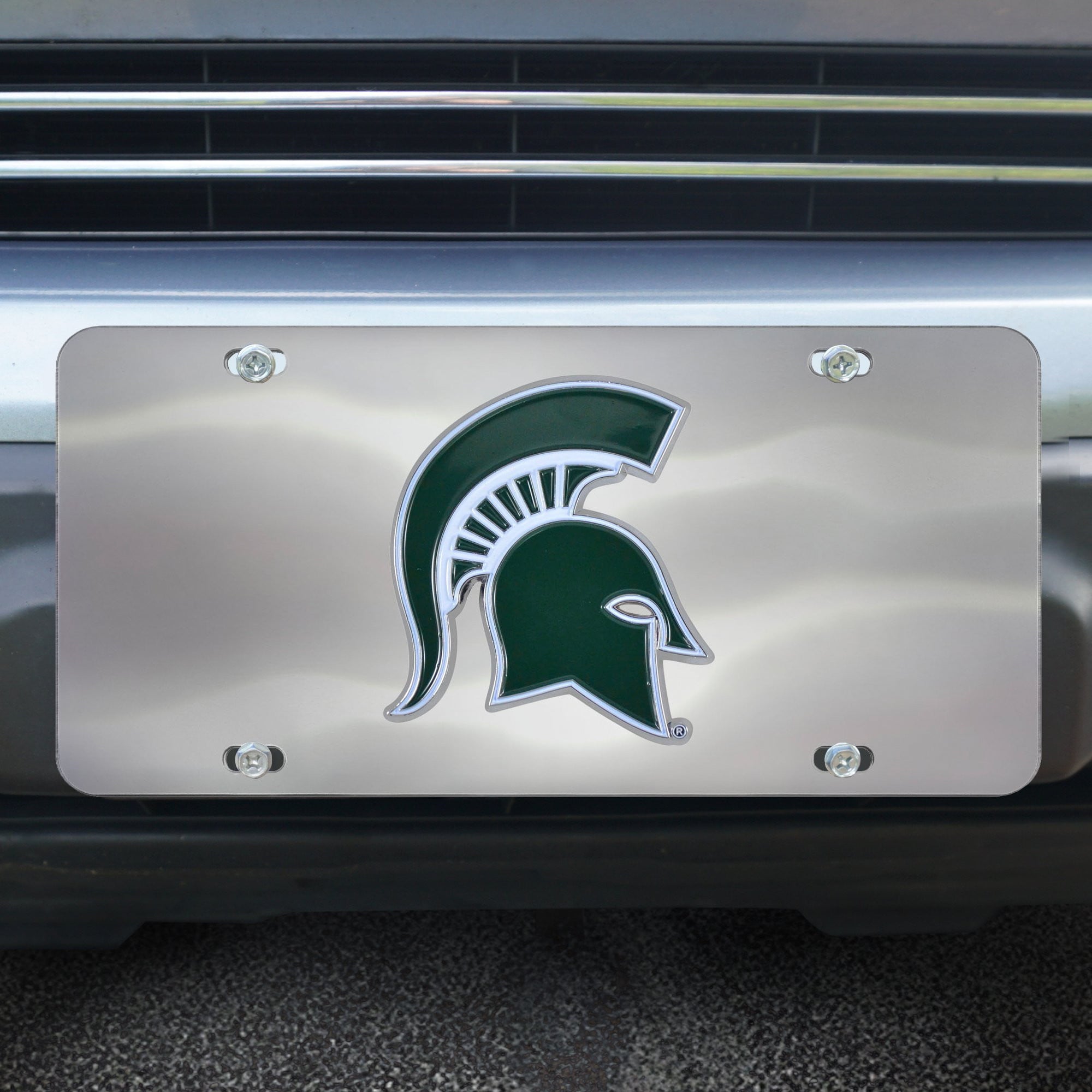Michigan State Spartans Diecast License Plate 12