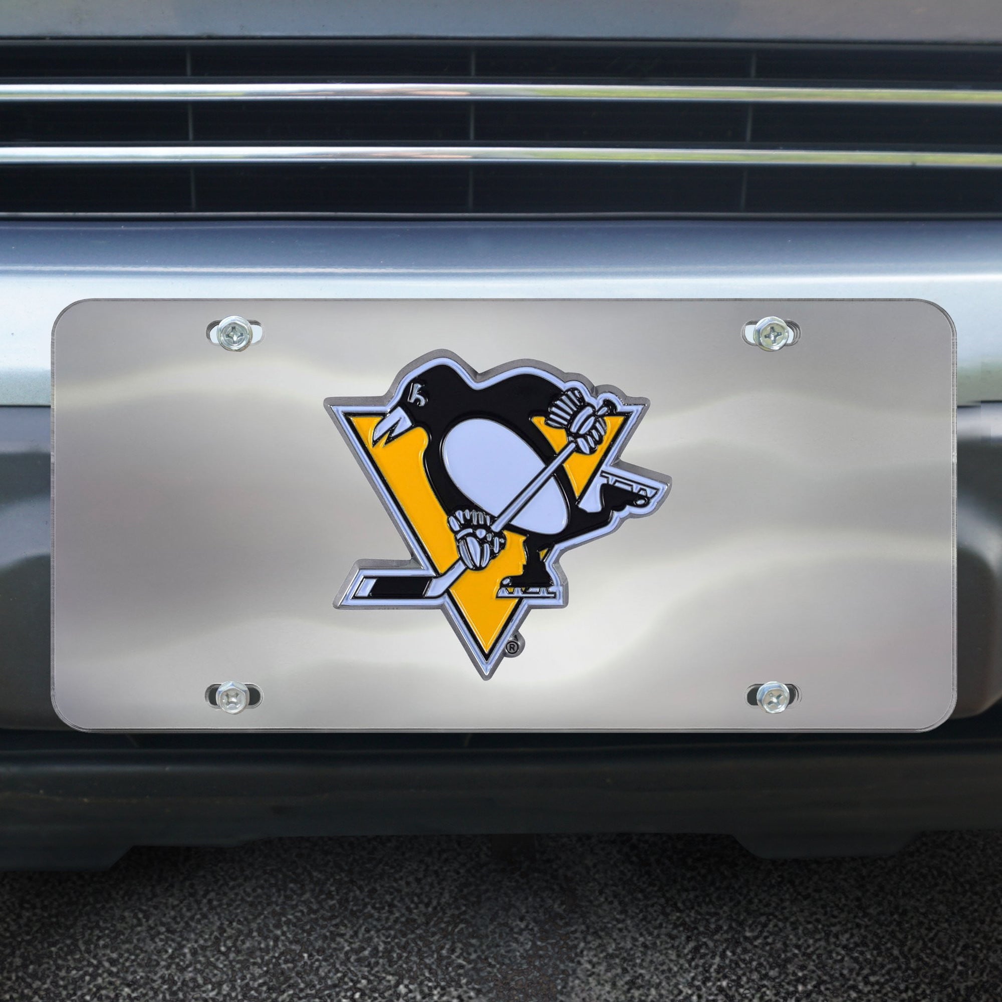 Pittsburgh Penguins Diecast License Plate 12