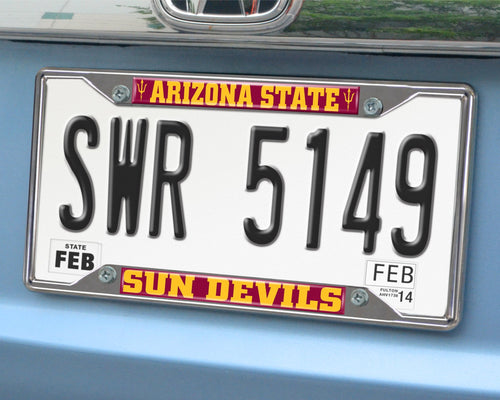 Arizona State Sun Devils License Plate Frame - Team Auto Mats