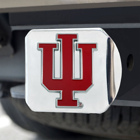 Indiana Hoosiers Color Hitch Cover 3.4