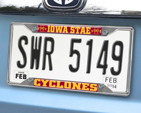 Iowa State Cyclones License Plate Frame