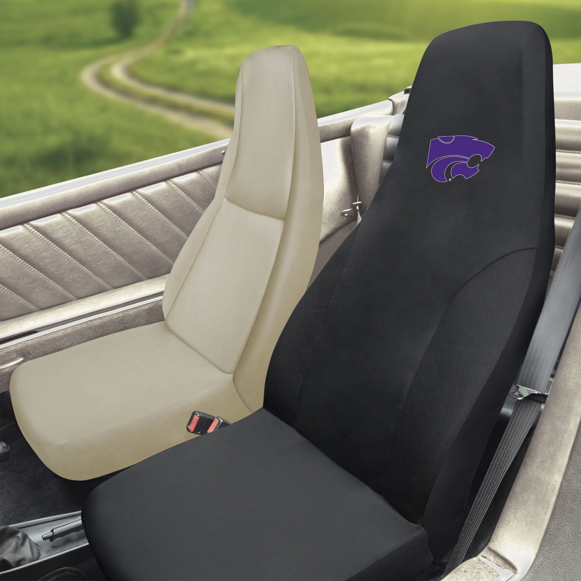 Kansas State Wildcats Set of 2 Car Seat Covers