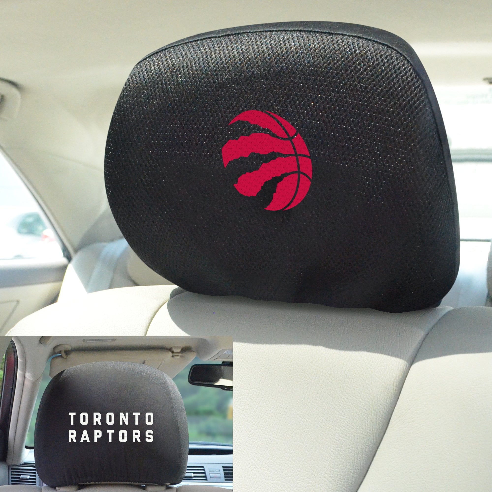 NBA - Toronto Raptors Set of Set of 2 Headrest Covers