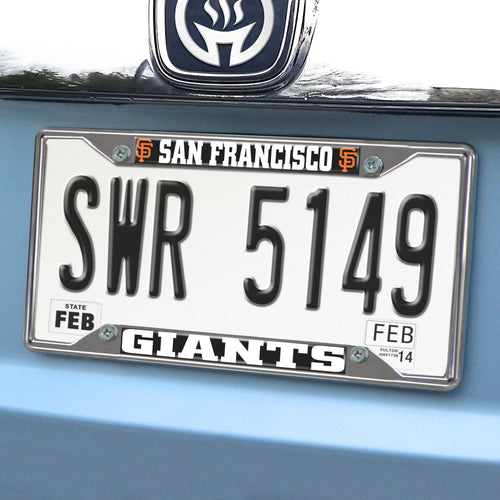 MLB - San Francisco Giants License Plate Frame - Team Auto Mats