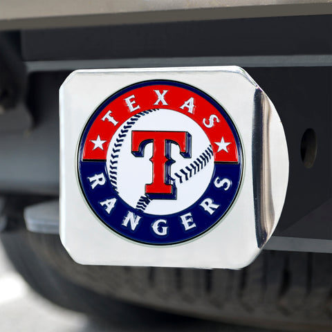 Texas Rangers Color Hitch Cover 3.4
