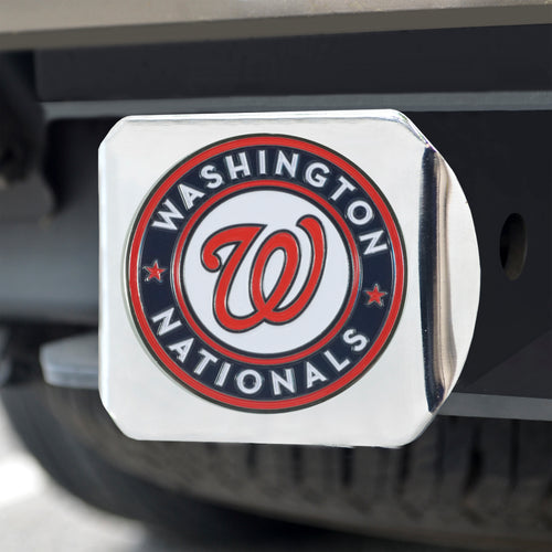 Washington Nationals Color Hitch Cover 3.4