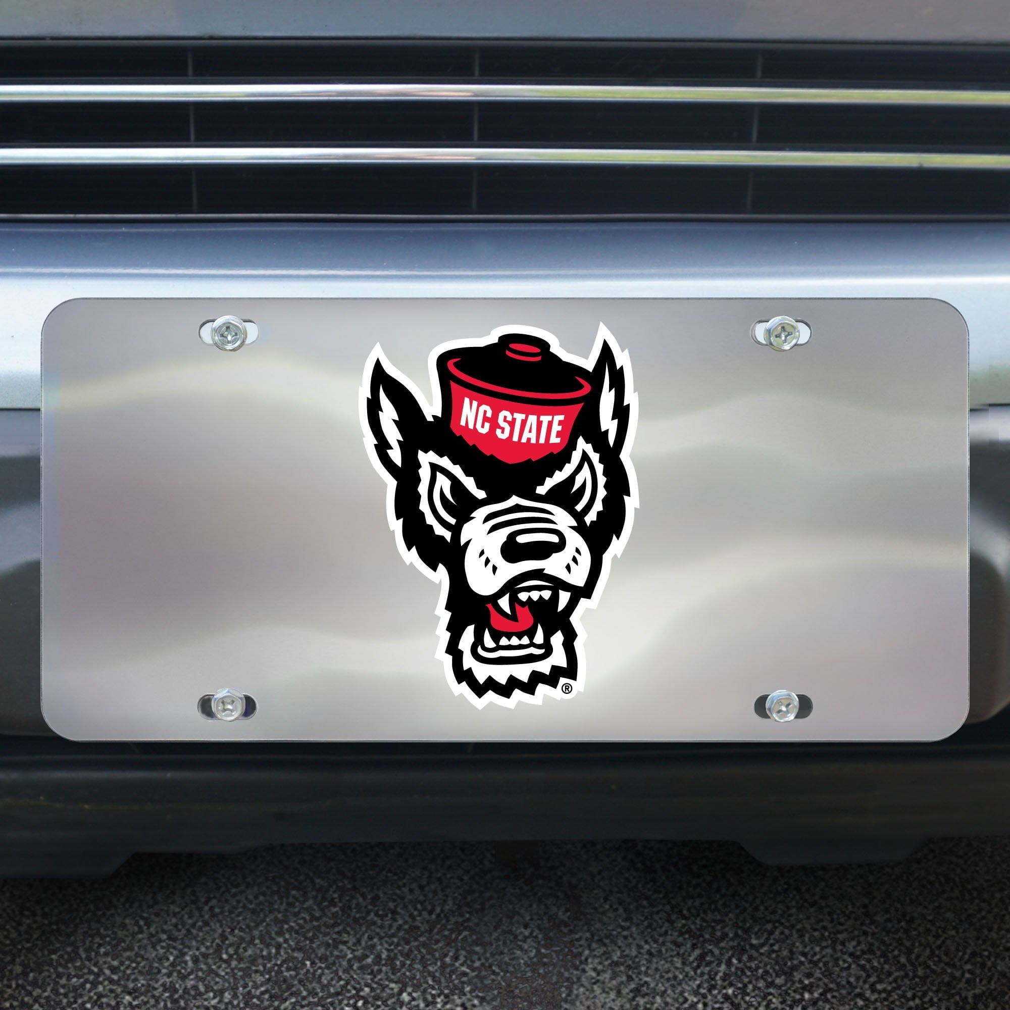 North Carolina State Wolfpack Diecast License Plate 12
