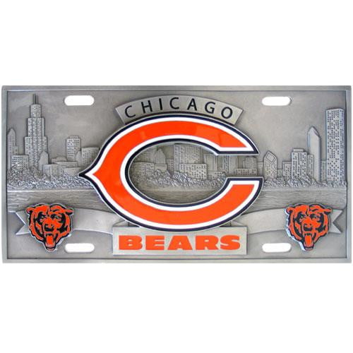 Chicago Bears Collector's License Plate