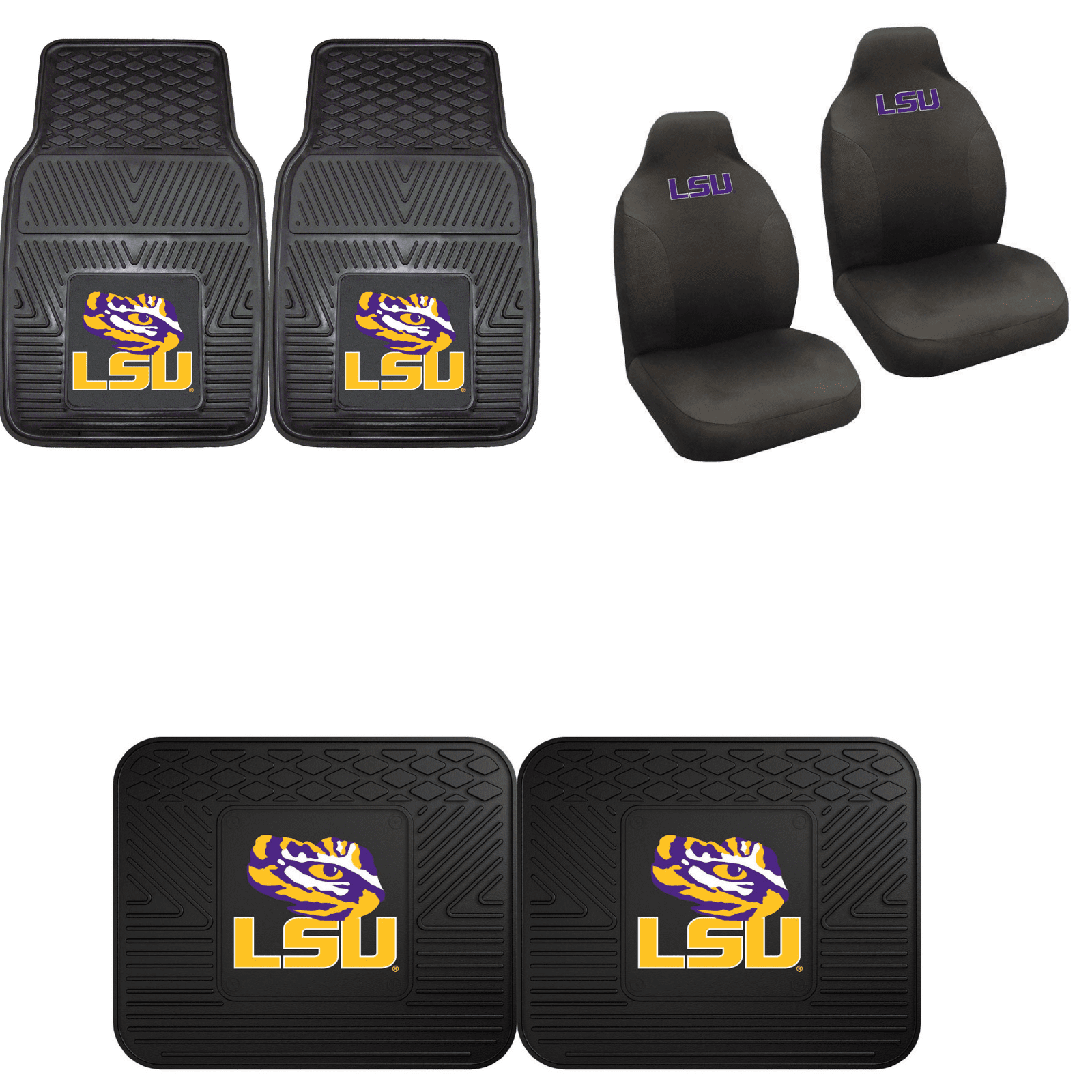 LSU Tigers Car Accessories, Car Mats & Seat Covers