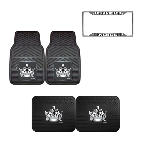 Los Angeles Kings Accessories, Car Mats & License Plate Frame - Team Auto Mats
