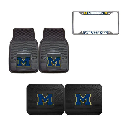Michigan Wolverines Car Accessories, Car Mats & License Plate Frame