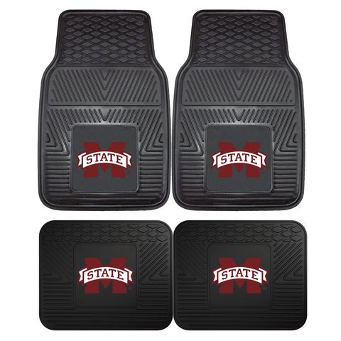 Mississippi State Bulldogs NCAA 4pc  Car Mats