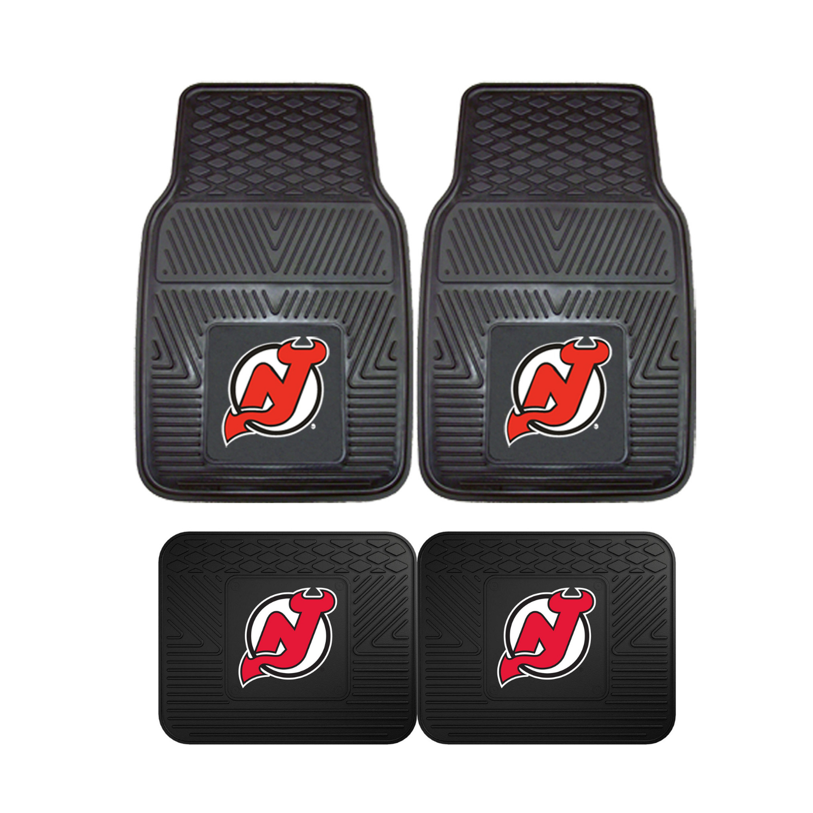 New Jersey Devils NHL 4pc Car Mats