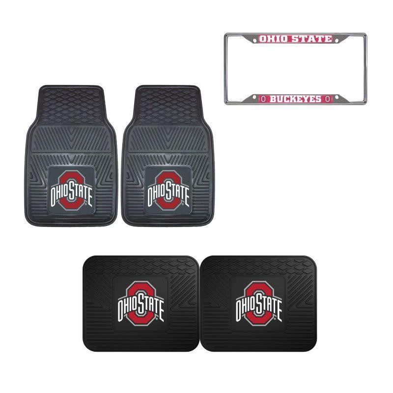 Ohio State Buckeyes Car Accessories, Car Mats & License Plate Frame