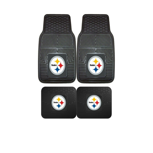 Pittsburgh Steelers NFL 4pc Car Floor Mats - Team Auto Mats