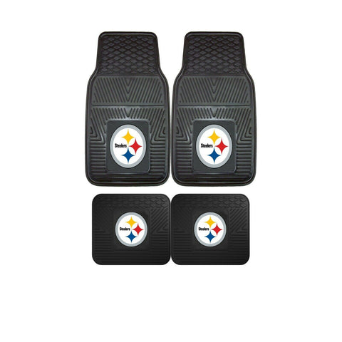 Pittsburgh Steelers NFL 4pc Car Floor Mats
