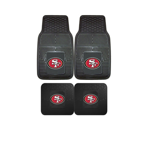 San Francisco 49ers NFL 4pc  Car Mats - Team Auto Mats