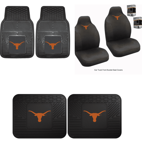 Texas Longhorns Car Accessories, Car Mats & Seat Covers - Team Auto Mats