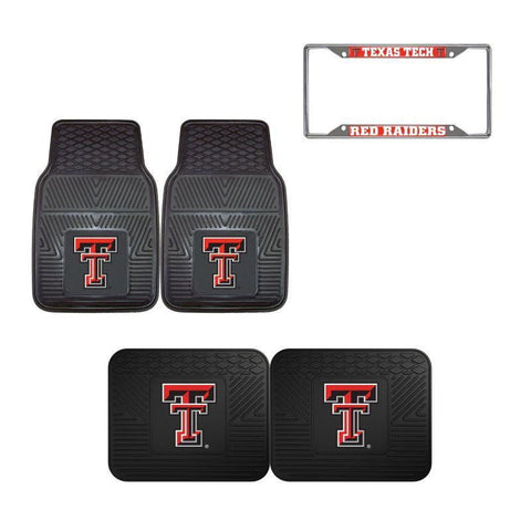 Texas Tech Red Raiders Car Accessories, Car Mats & License Plate Frame