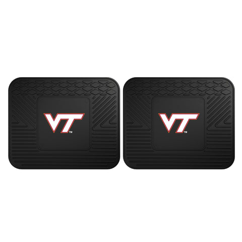 Virginia Tech Front (Vinyl/Carpet) & Rear (Vinyl) Car Floor Mats