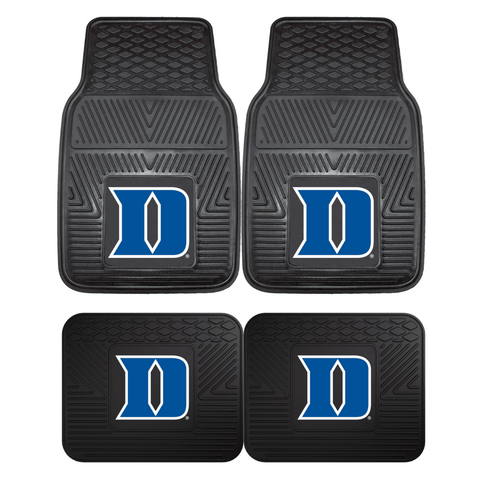 Duke Blue Devils NCAA 4pc  Car Mats